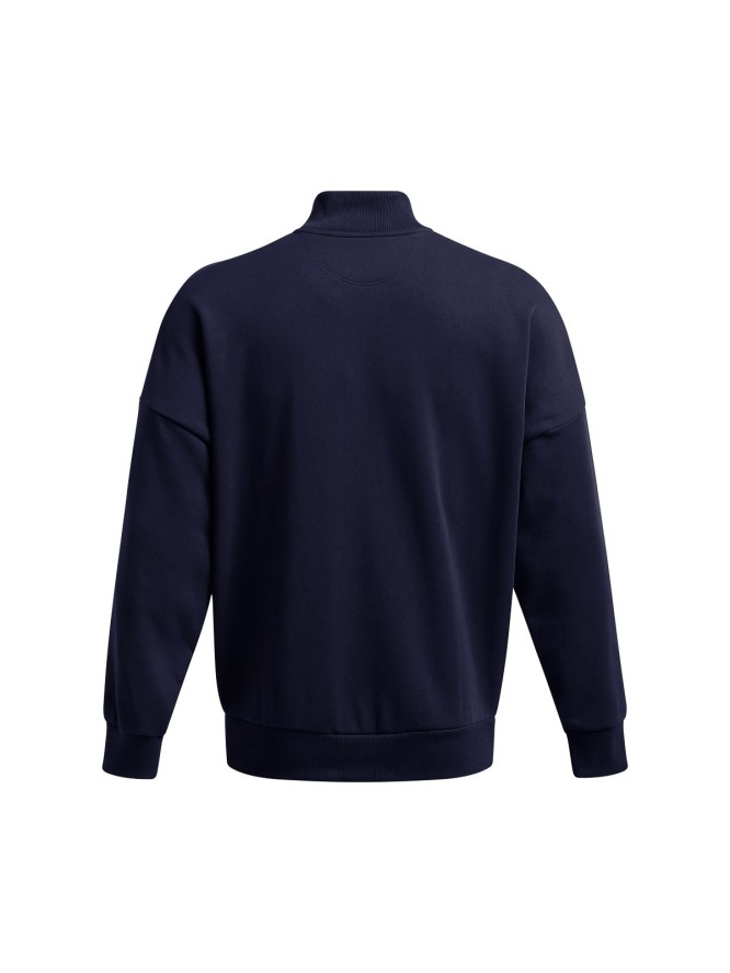 Bluza dresowa męska Under Armour UA Icon Hwt Terry Os 1/2 Zip - granatowa