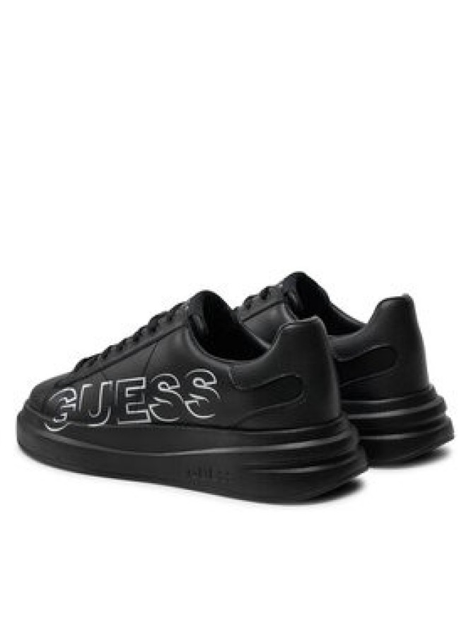 Guess Sneakersy FMPELB FAB12 Czarny