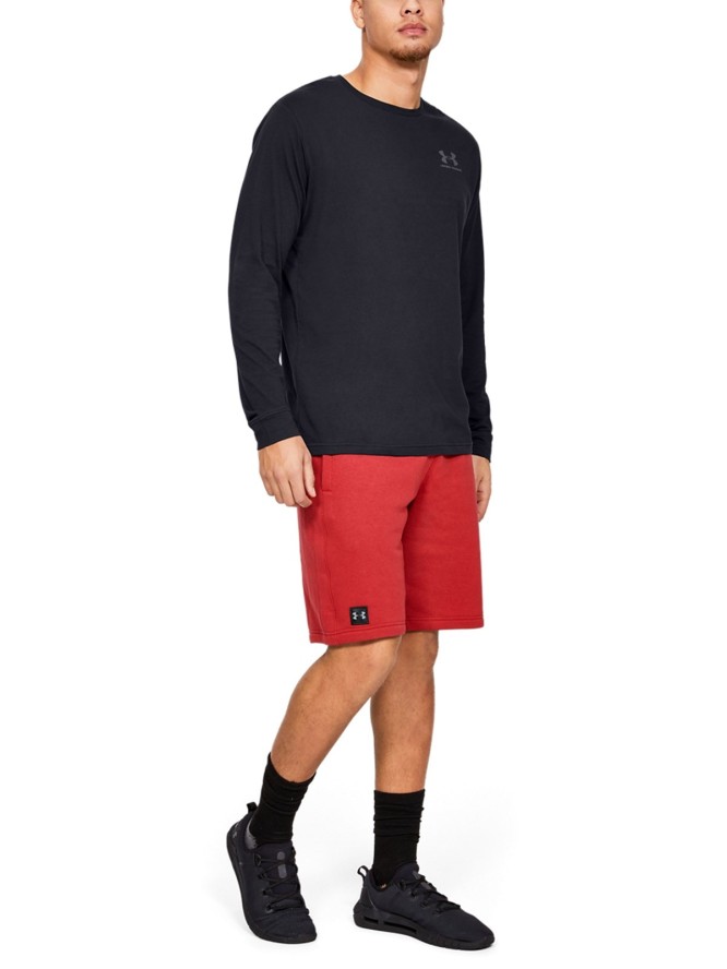 Longsleeve męski Under Armour UA Sportstyle Left Chest Ls - czarny