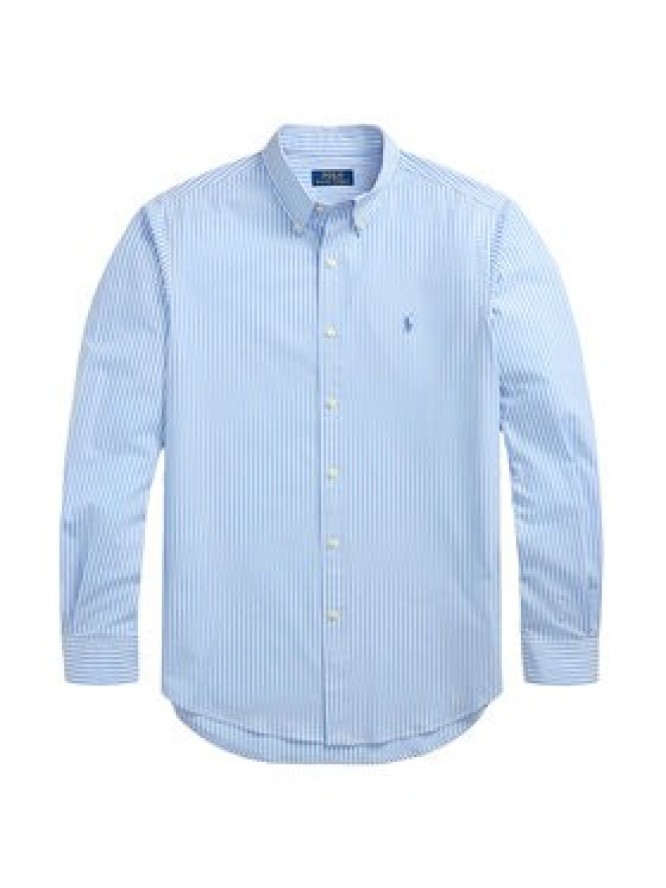 Polo Ralph Lauren Koszula 710929344018 Błękitny Slim Fit