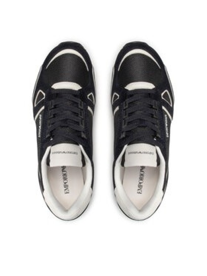 Emporio Armani Sneakersy X4X544 XM727 Q834 Granatowy