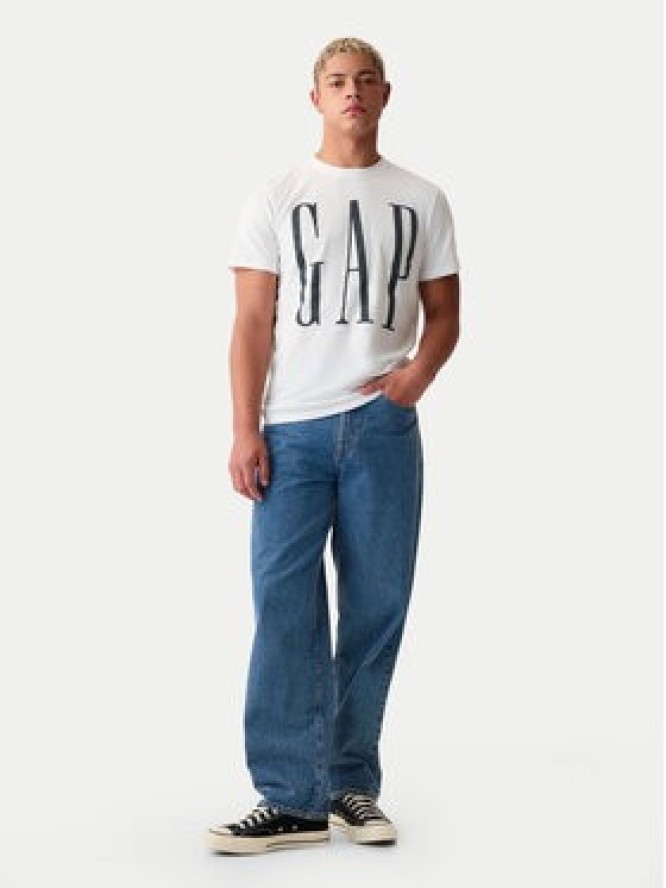 Gap T-Shirt 866774-01 Biały Regular Fit