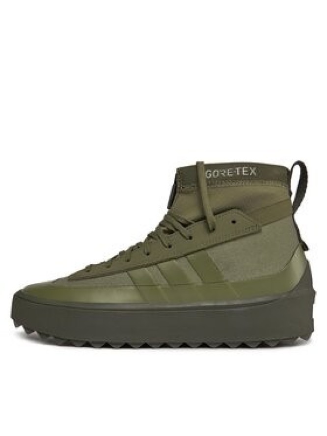 adidas Sneakersy ZNSORED High GORE-TEX Shoes IE9408 Zielony