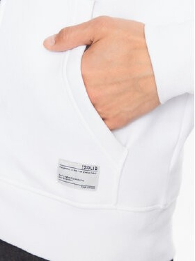 Solid Bluza 21107421 Biały Regular Fit