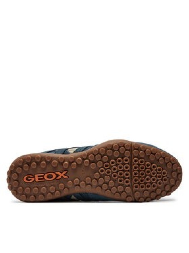 Geox Sneakersy Uomo Snake U4507B 02214 C4BQ6 Granatowy