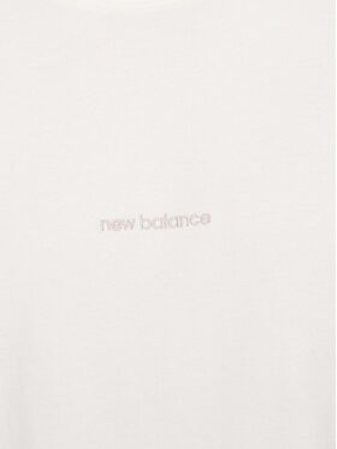 New Balance T-Shirt Athletics Linear T-Shirt MT33560 Beżowy Regular Fit