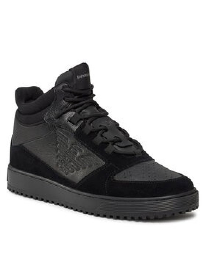 Emporio Armani Sneakersy X4Z129 XR071 00002 Czarny