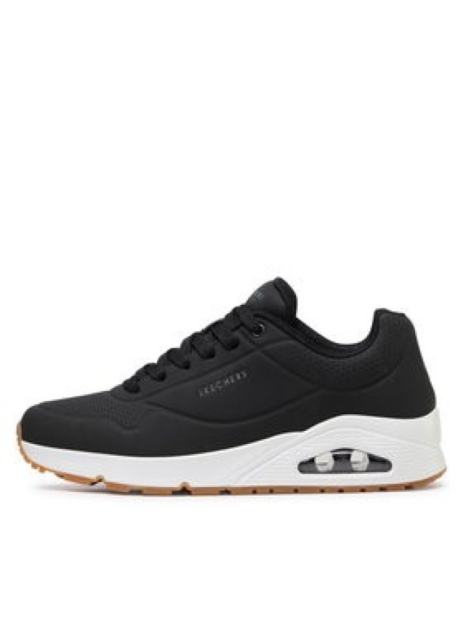 Skechers Sneakersy Uno Stand On Air 52458/BLK Czarny