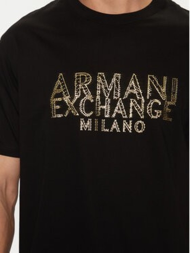 Armani Exchange T-Shirt XM000326 AF10364 UC001 Czarny Regular Fit