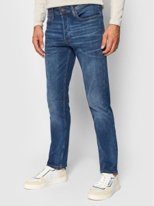 Jack&Jones Jeansy Tim Original 12146384 Granatowy Slim Fit