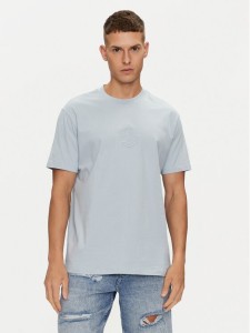 Karl Lagerfeld Jeans T-Shirt 241D1705 Niebieski Regular Fit