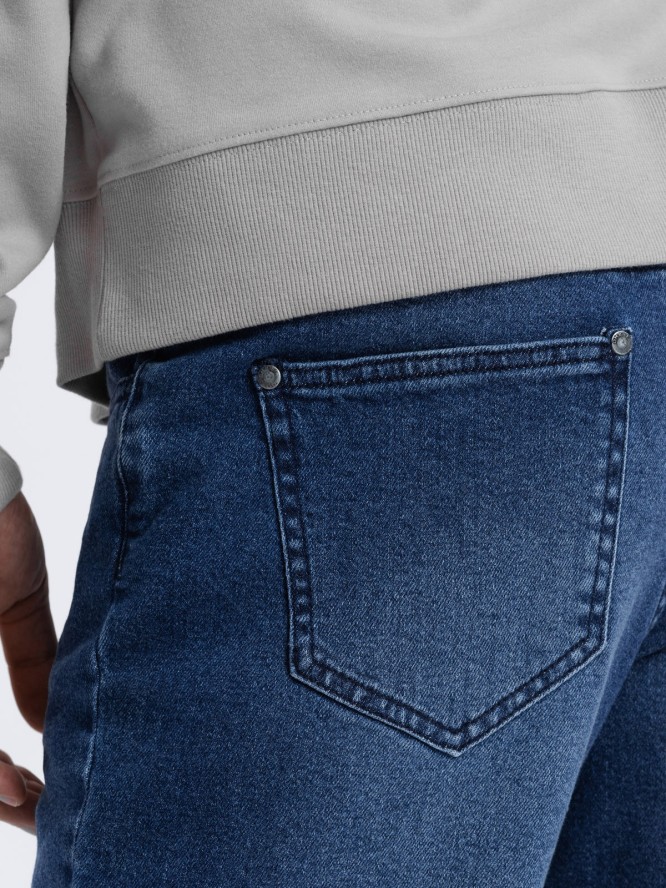Spodnie męskie jeansowe SLIM FIT - niebieskie V3 OM-PADP-0110 - XXL