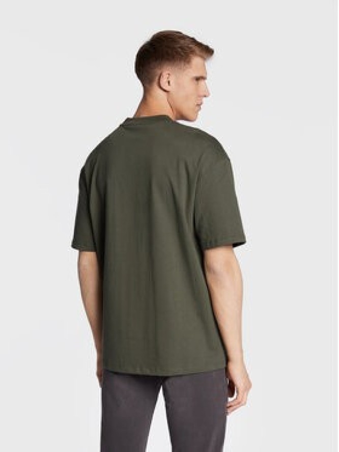 Blend T-Shirt 20714842 Zielony Oversize