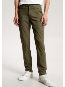 Tommy Hilfiger Spodnie chino w kolorze khaki rozmiar: W36