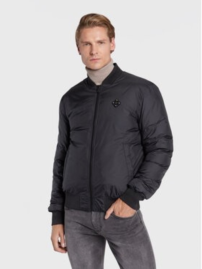 J.Lindeberg Kurtka bomber Dwayne FMOW06391 Czarny Regular Fit