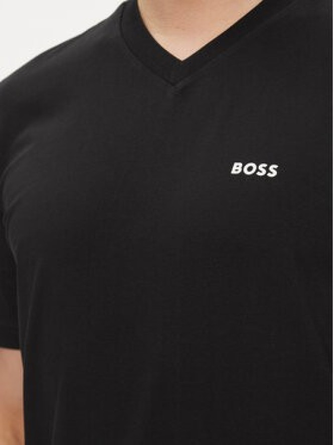 Boss T-Shirt Tee V 50506347 Czarny Regular Fit