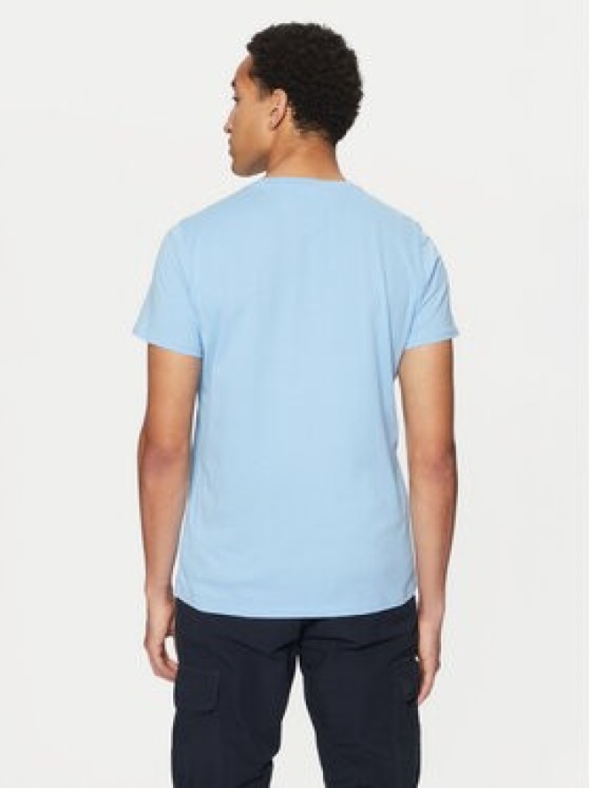 Tommy Jeans T-Shirt DM0DM04411 Niebieski Slim Fit