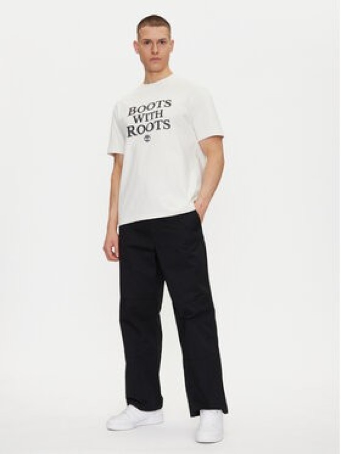 Timberland T-Shirt TB0A6F4N Biały Regular Fit