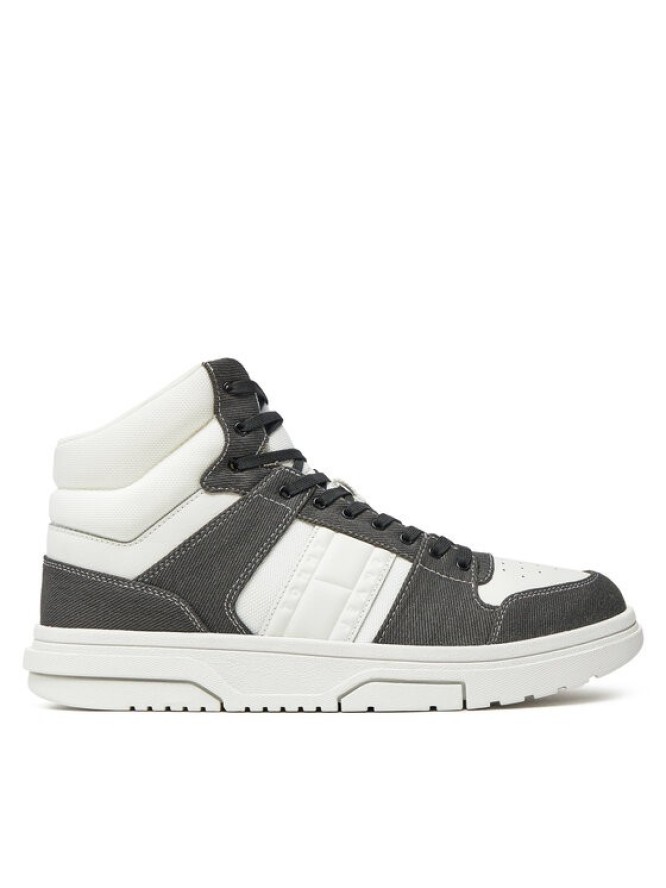 Tommy Jeans Sneakersy The Brooklyn Mid Top EM0EM01430 Czarny