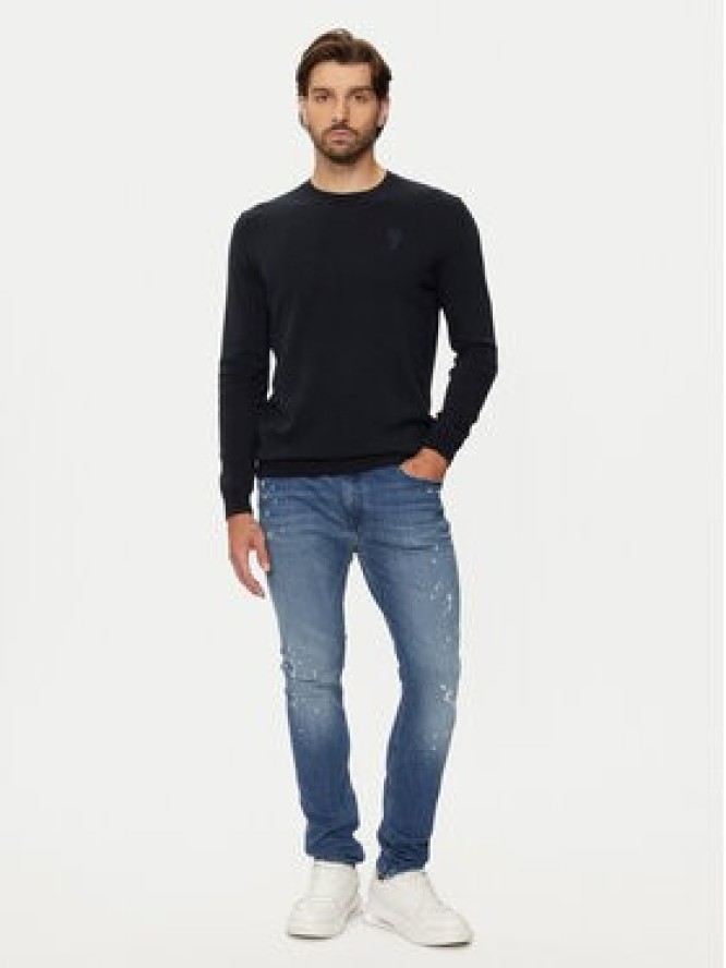 KARL LAGERFELD Jeansy 265801 544832 Granatowy Slim Fit