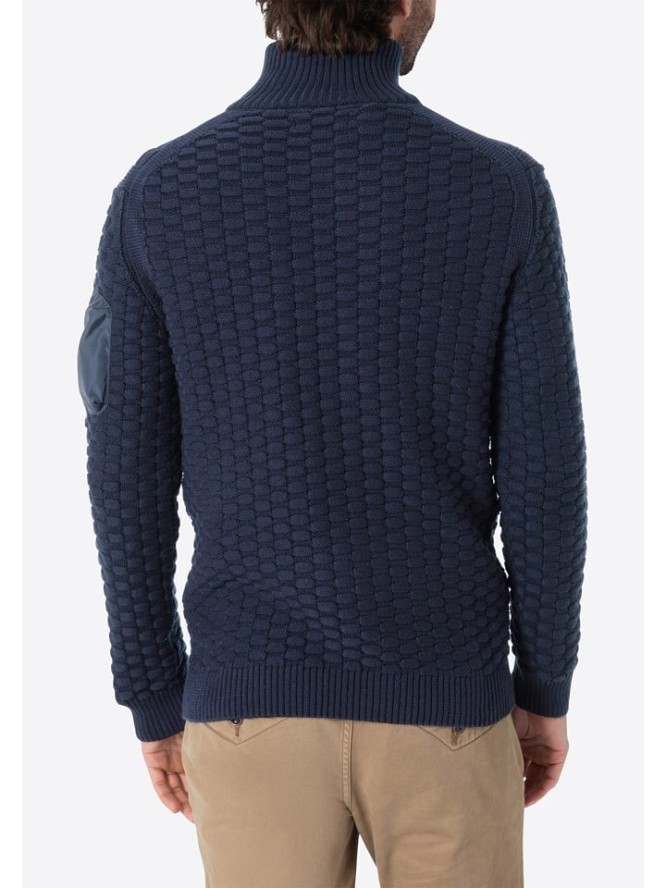 Timezone Sweter w kolorze granatowym rozmiar: L