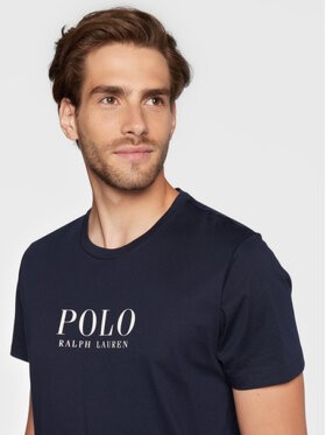 Polo Ralph Lauren T-Shirt 714862615003 Granatowy Slim Fit