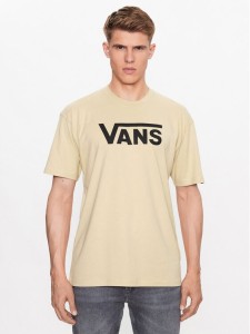 Vans T-Shirt Mn Vans Classic VN000GGG Beżowy Classic Fit
