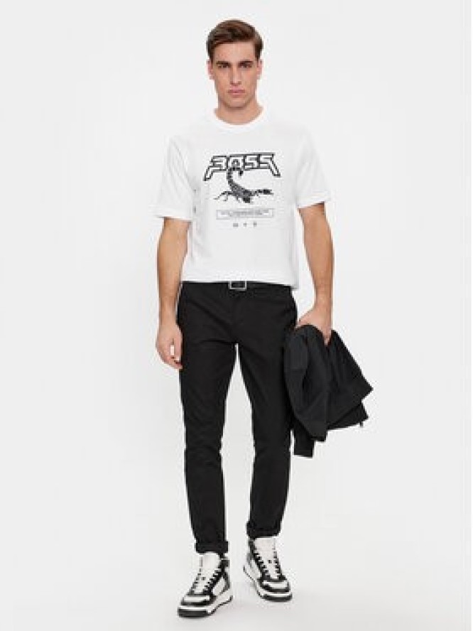 Boss T-Shirt Tescorpion 50510648 Biały Regular Fit