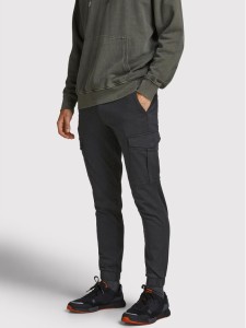 Jack&Jones Joggery Marco 12186889 Czarny Slim Fit