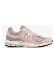 New Balance Skórzane sneakersy "2002R" w kolorze jasnoróżowo-szarym rozmiar: 44,5