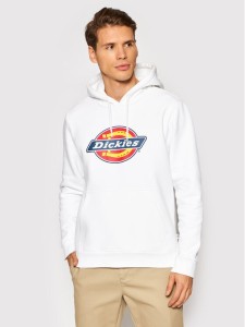 Dickies Bluza Icon Logo DK0A4XCB Biały Regular Fit