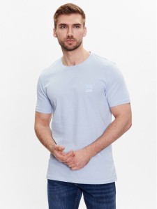 Boss T-Shirt 50472584 Błękitny Relaxed Fit