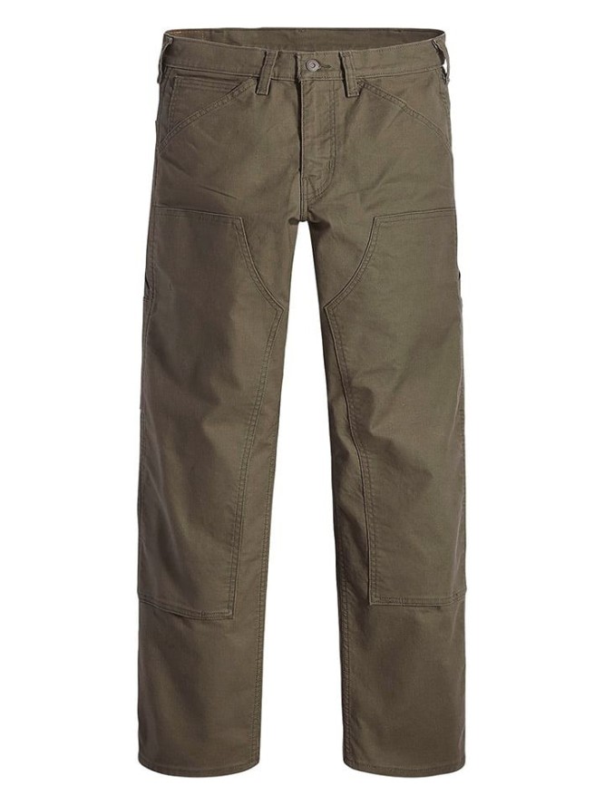 Levi´s Dżinsy "Workwear" - Comfort fit - w kolorze khaki rozmiar: W30/L32