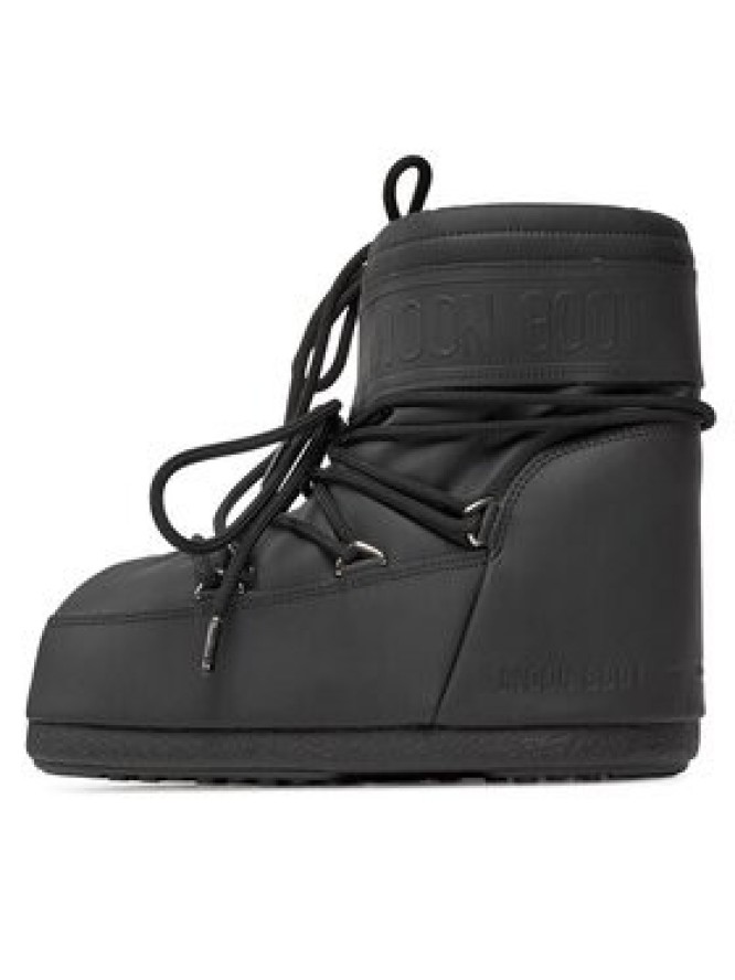 Moon Boot Śniegowce Low Rubber 14093800001 D Czarny