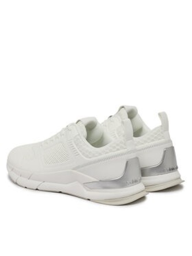 Calvin Klein Sneakersy Low Top Lace Up Tech HM0HM01283 Biały