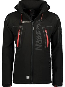 Geographical Norway Kurtka softshellowa "Techno" w kolorze czarnym rozmiar: M