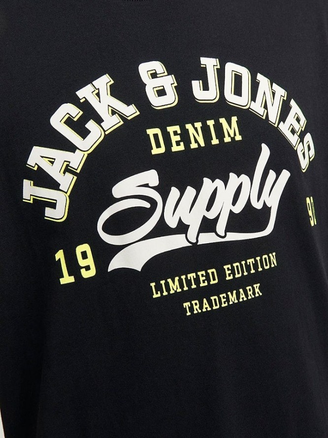 Jack & Jones Koszulka w kolorze czarnym rozmiar: M