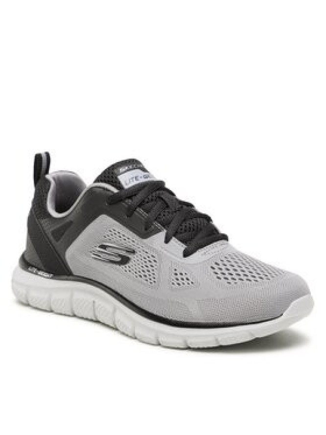 Skechers Sneakersy Track Broader 232698/GYBK Szary