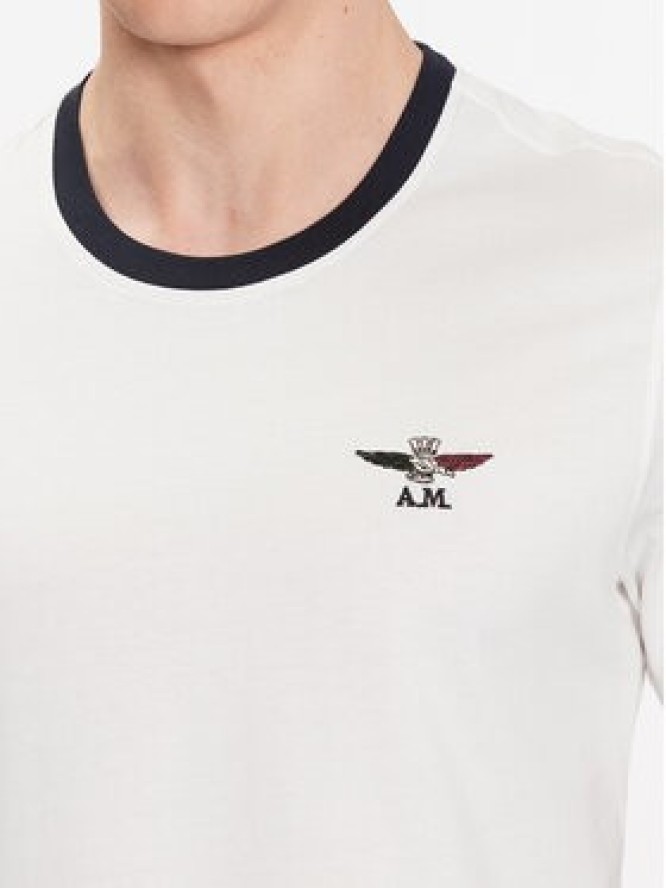Aeronautica Militare T-Shirt 231TS2076J599 Biały Regular Fit