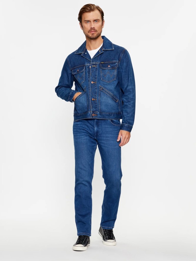 WRANGLER 124MJ FAR MĘSKA KURTKA JEANSOWA JEANS FAR AWAY 112341043