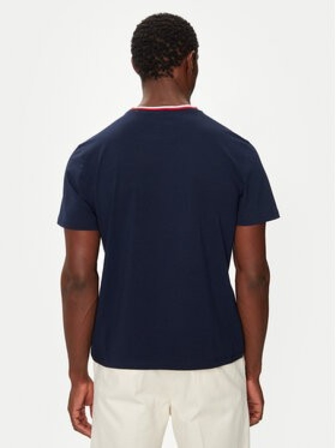 Lacoste T-Shirt TH1726 Granatowy Relaxed Fit