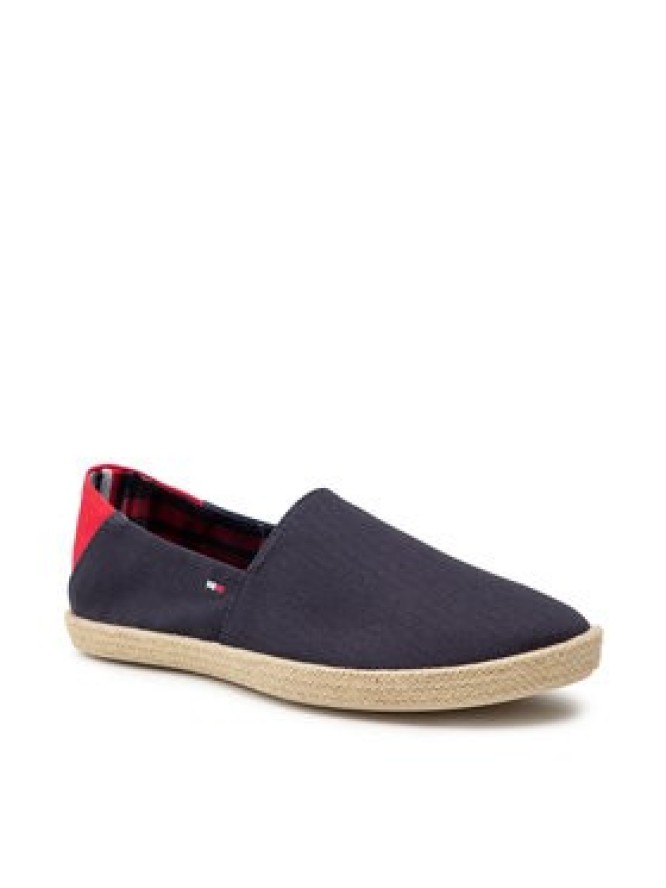 Tommy Hilfiger Espadryle Easy Summer Slip On FM0FM00569 Granatowy