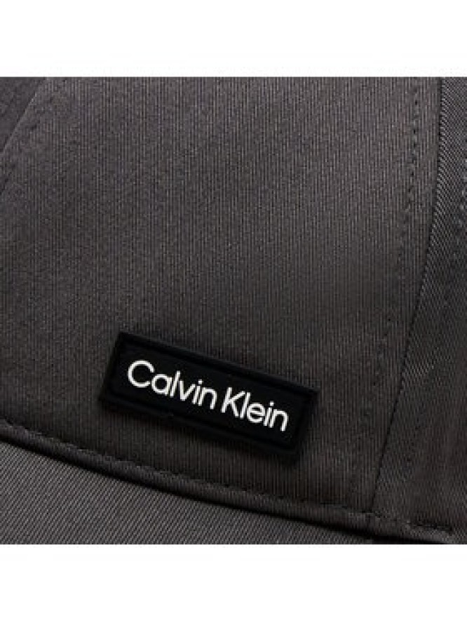 Calvin Klein Czapka z daszkiem Essential Patch Bb Cap K50K510487 Szary