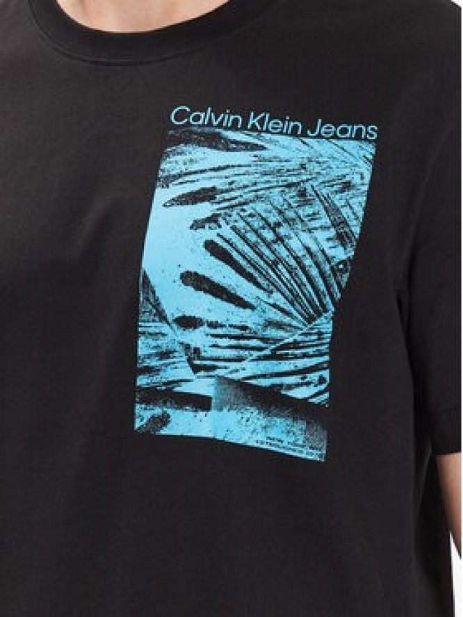 Calvin Klein Jeans T-Shirt J30J323723 Czarny Regular Fit