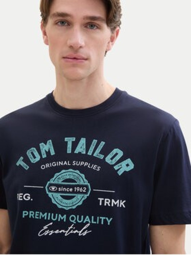 Tom Tailor T-Shirt 1037735 Granatowy Regular Fit