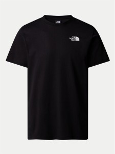 The North Face T-Shirt Vertical NF0A89FP Czarny Regular Fit