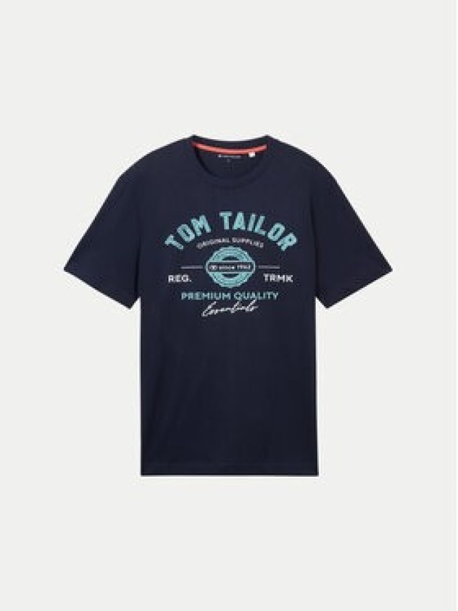 Tom Tailor T-Shirt 1037735 Granatowy Regular Fit