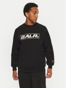 BALR. Bluza B1262.1085.102 Czarny Box Fit