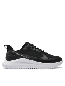 Calvin Klein Jeans Sneakersy Eva Runner Lowlaceup Mix In Mr YM0YM00906 Czarny