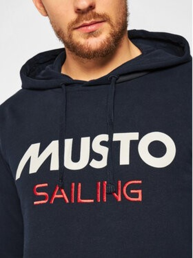 Musto Bluza 82019 Granatowy Regular Fit